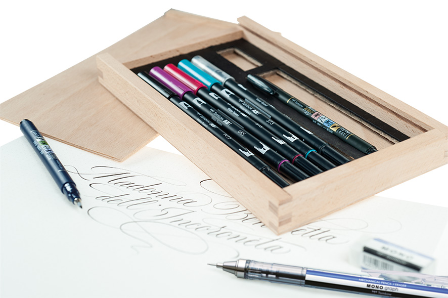 Kit di calligrafia stilografica Faber Castell